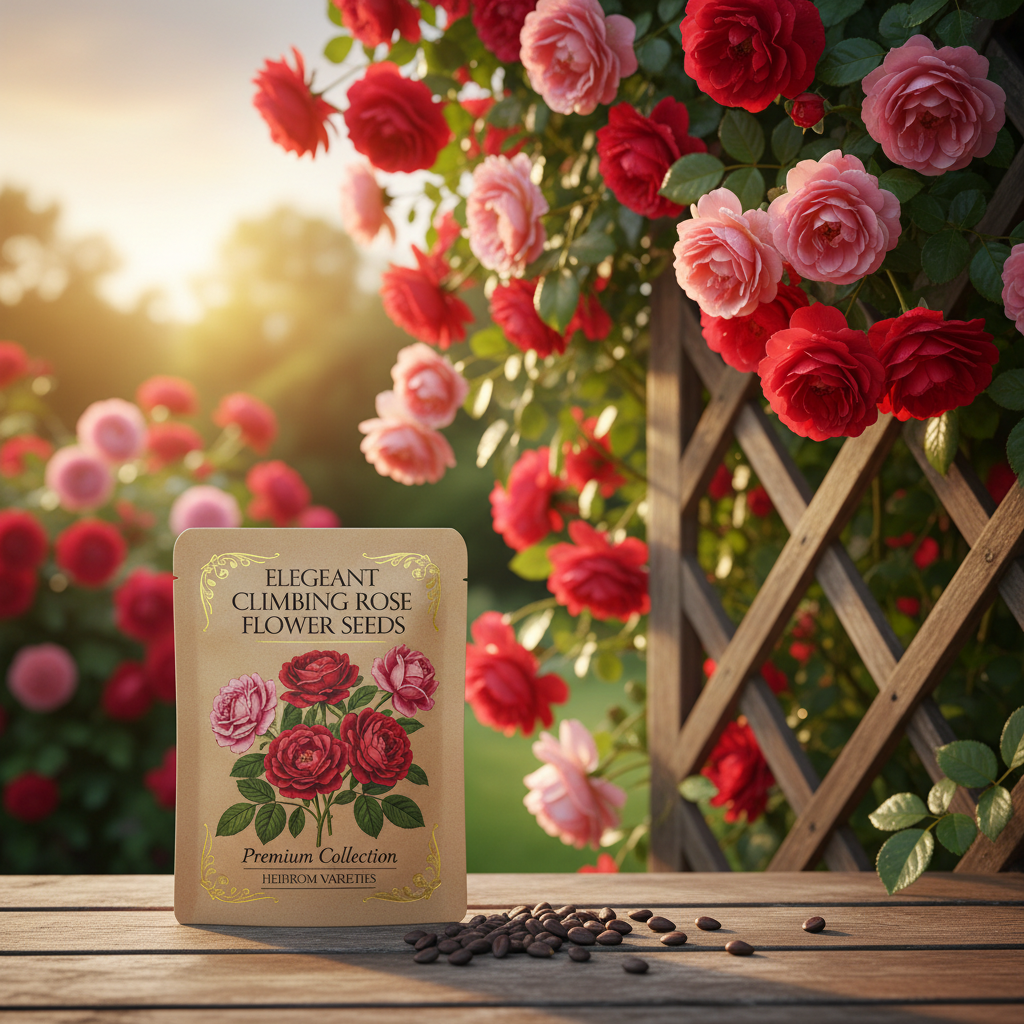 RoseClimb Elegant Climbing Rose Seeds